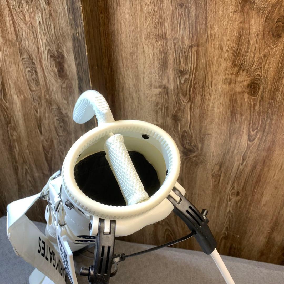 I618\" PEARLY GATES セルフスタンドバック 白 ホワイト