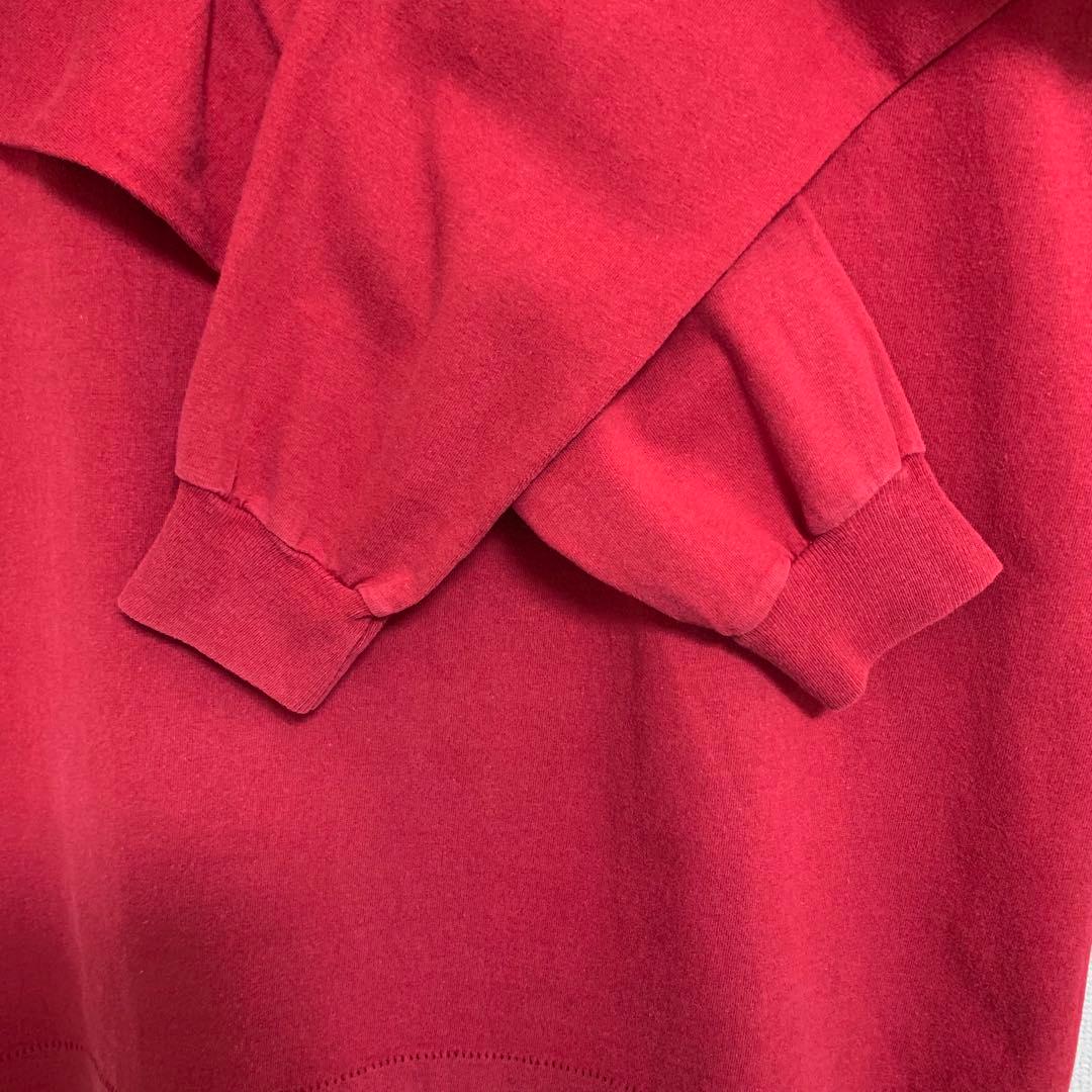 80s 前期 STUSSY USA製 黒タグ ビッグ クラウン ロゴ ロンT L