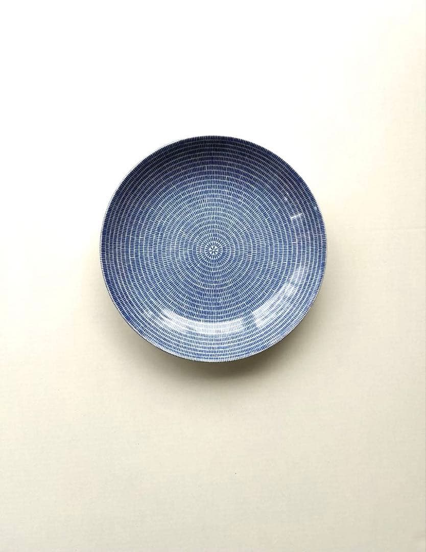 ARABIAアラビア「24hアベック」24cmディーププレート旧ロゴスタンプ