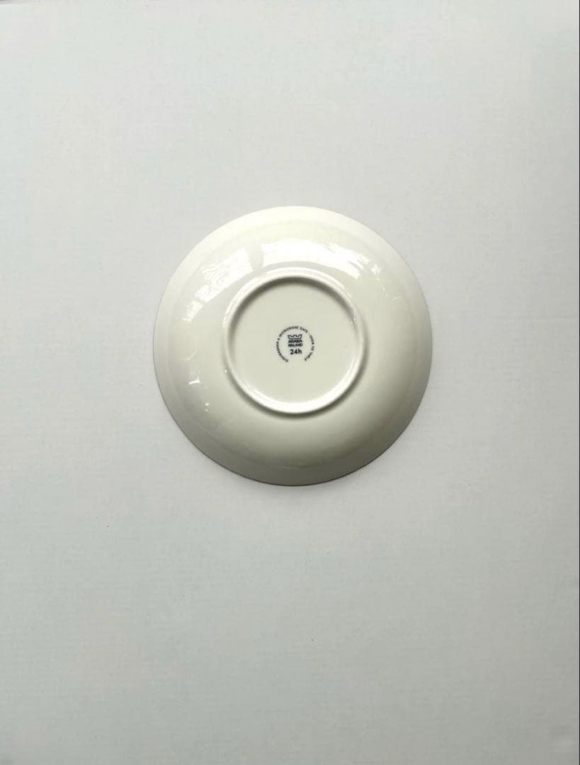 ARABIAアラビア「24hアベック」24cmディーププレート旧ロゴスタンプ