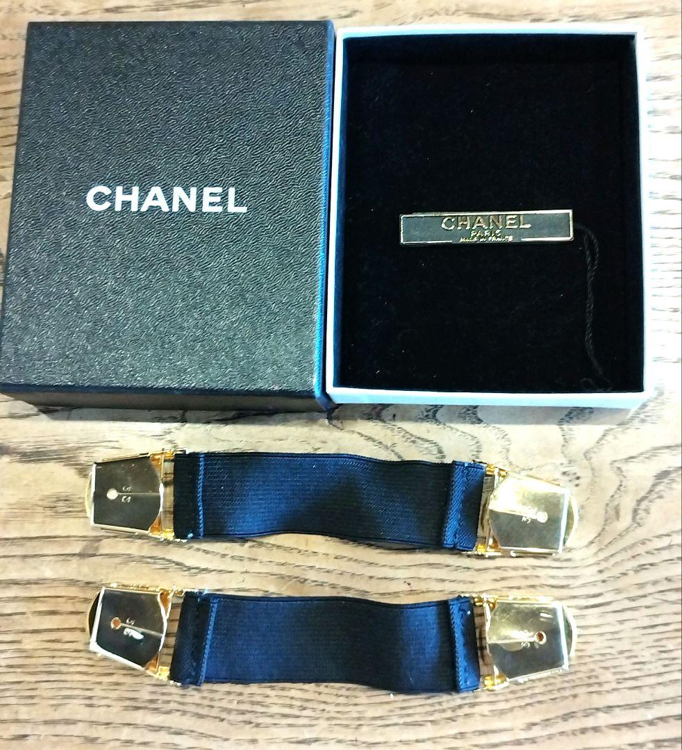 shio　　　　シャネル アームバンド ロゴデザイン 刻印 タグ/箱付き