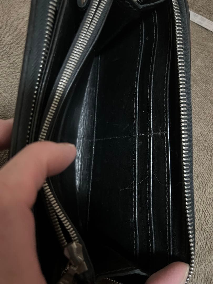 ビルウォール　シャイニー　アリゲーター　ウォレット　長財布　bwl BWL us