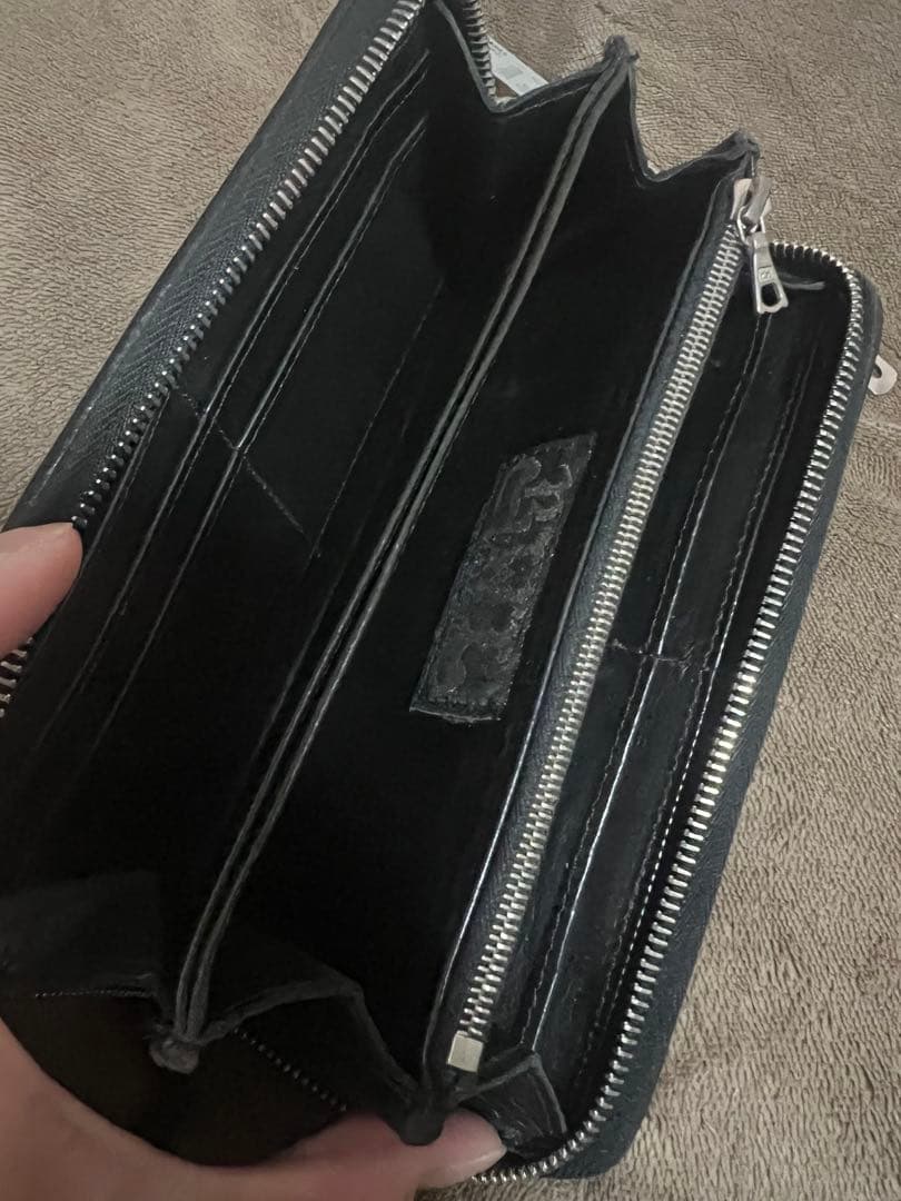 ビルウォール　シャイニー　アリゲーター　ウォレット　長財布　bwl BWL us