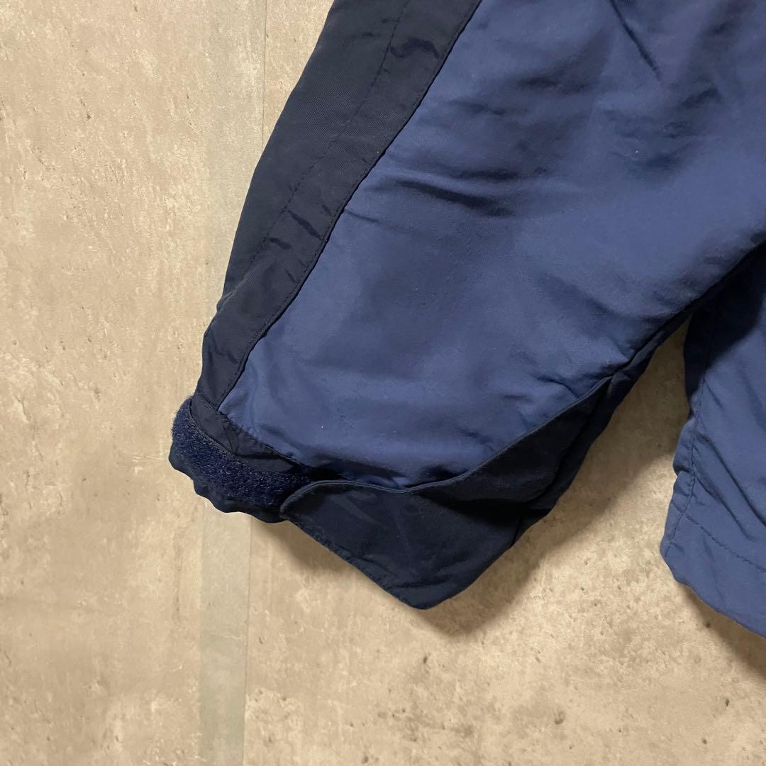 Burtonバートンスキーウェアスノーボードジャケット青ブルー紺ネイビー刺繍ロゴ