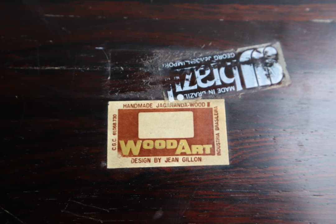 Jean Gillon　トレイ/おぼん/木工/ブラジリアンローズウッド