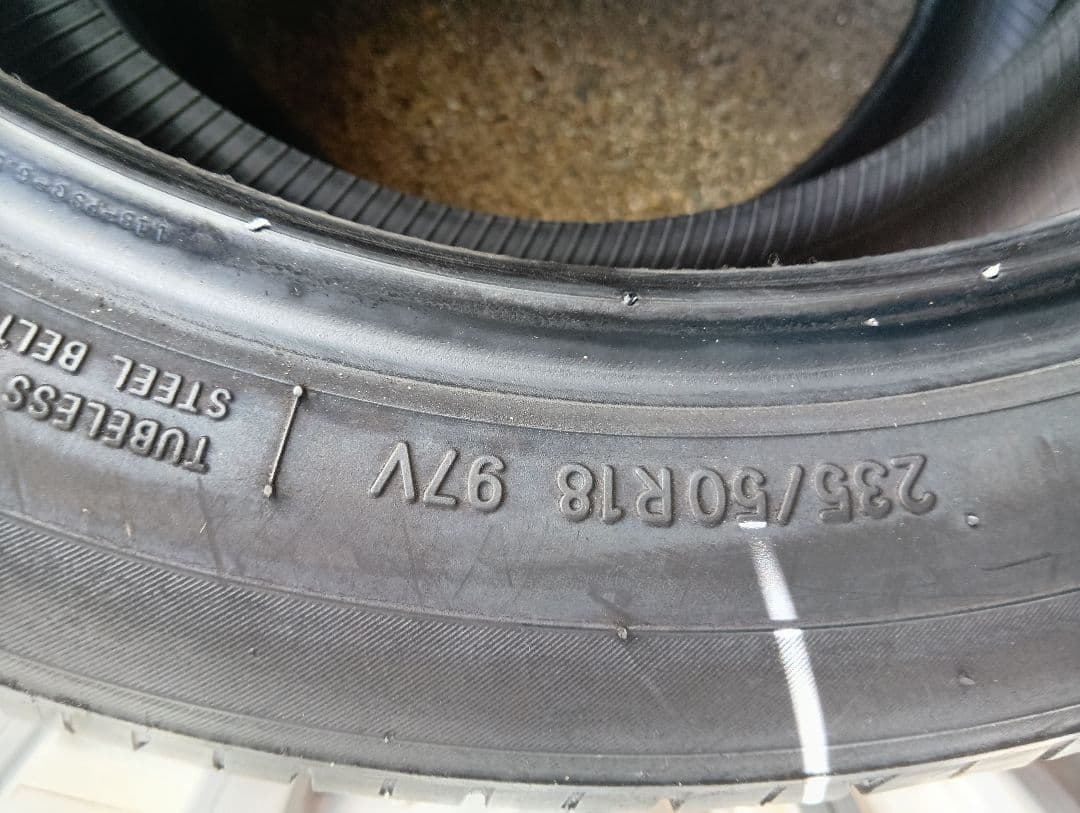 235/50R18 タイヤ4本セット FALKEN ×2 TOYO ×2