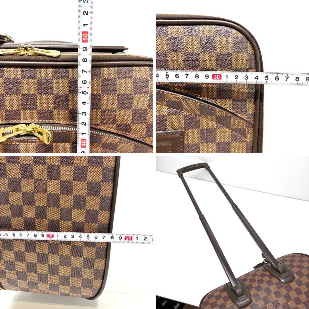 極美品 ルイヴィトン ダミエ ぺガス キャリーバッグ 旅行かばん