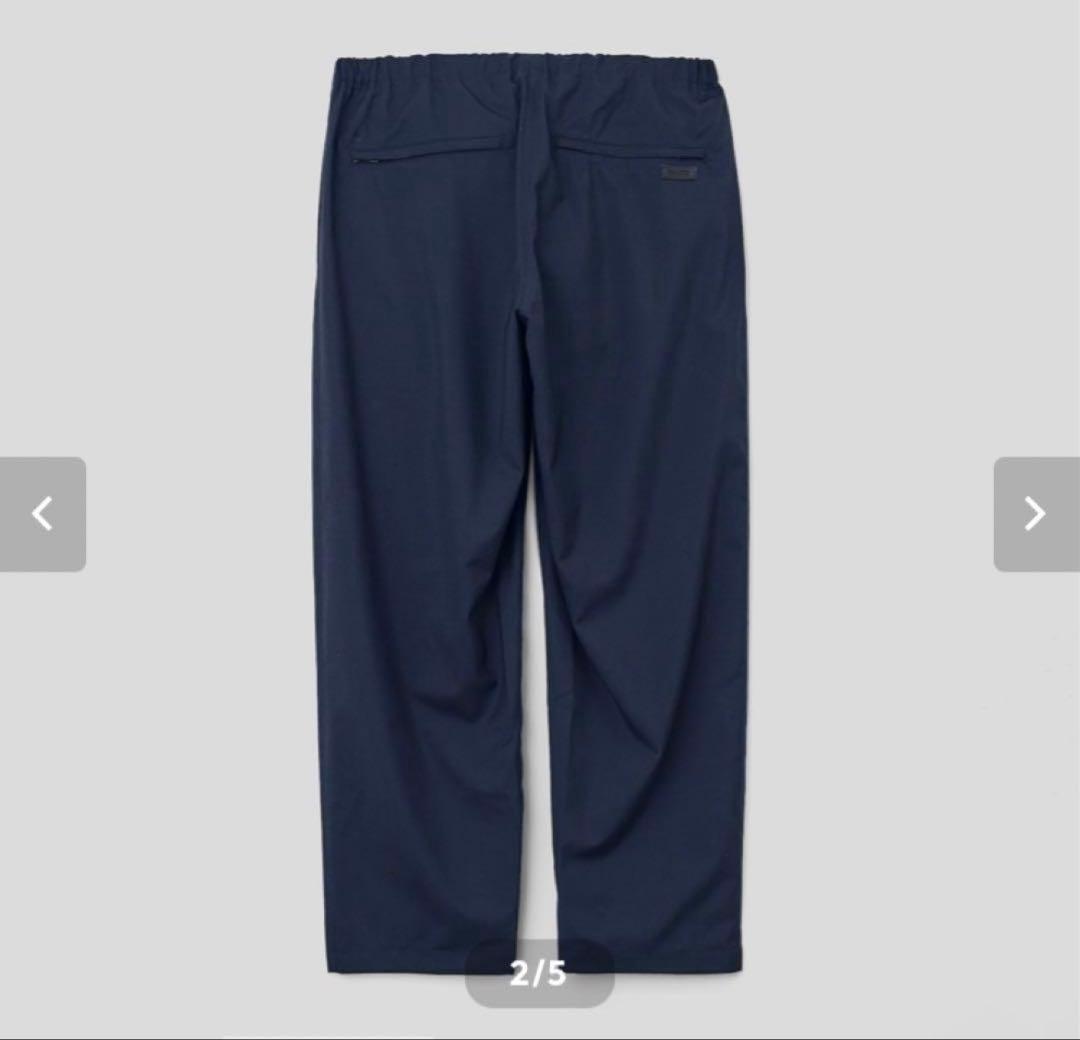 ennoy wool blend ripstop easy pants エンノイ