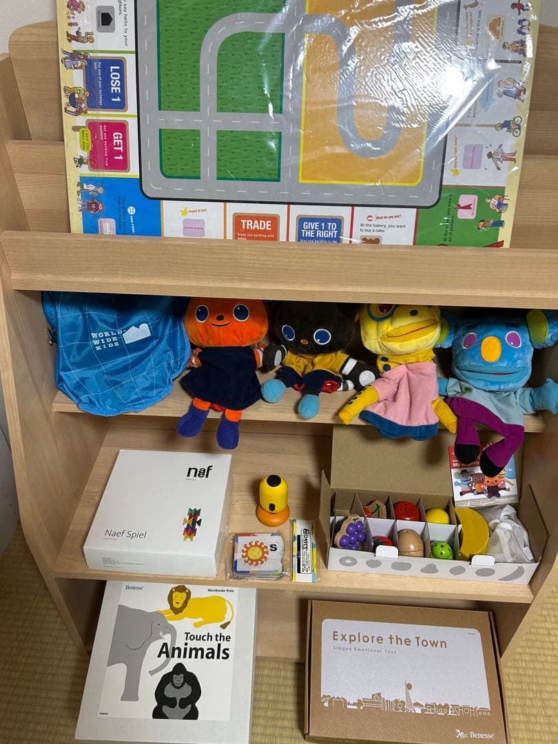 2020年購入　ワールドワイドキッズ ステージ1〜6ほぼフルセット 専用棚付き