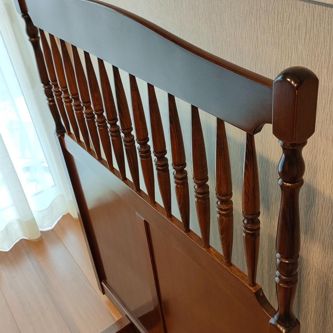 アンティーク　パーテンション　衝立　木製　挽物細工