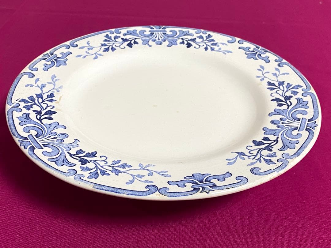 フランス LUNEVILLE « MAJUNGA »コンポート皿