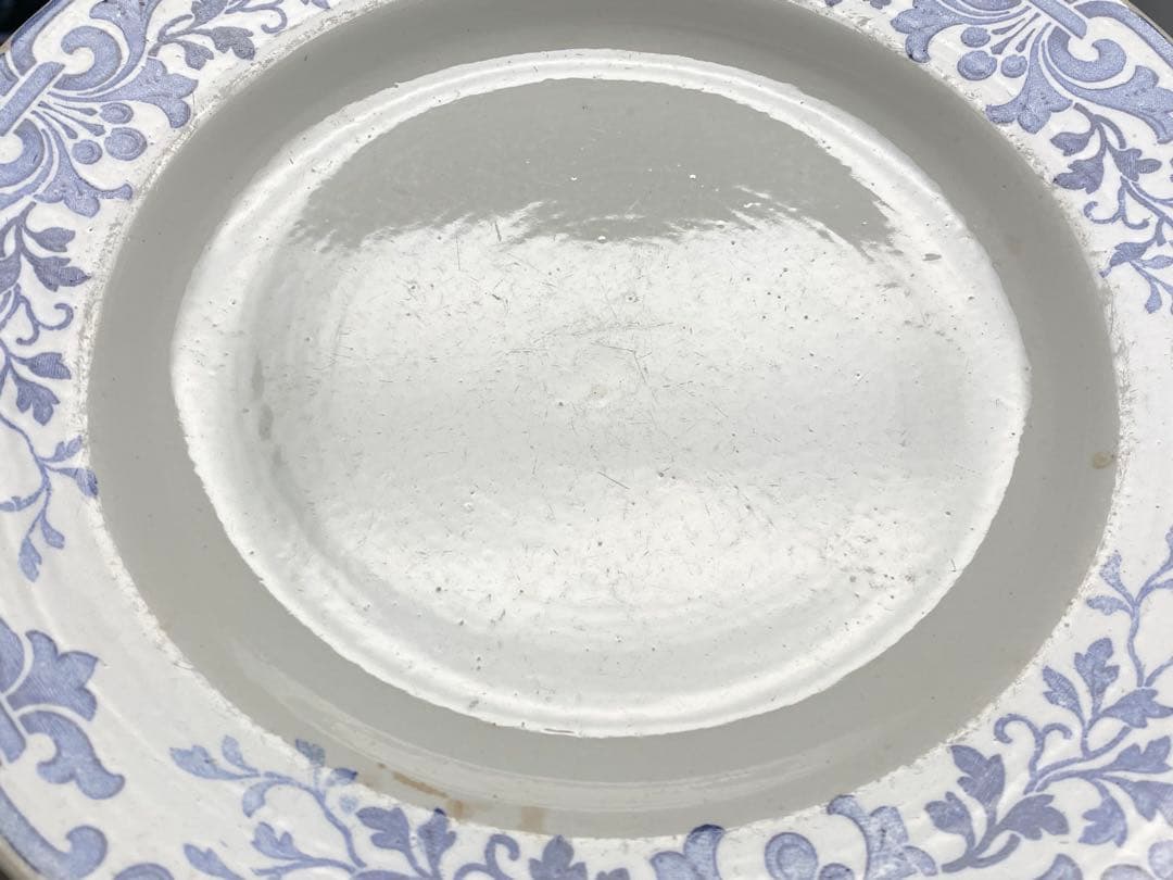 フランス LUNEVILLE « MAJUNGA »コンポート皿