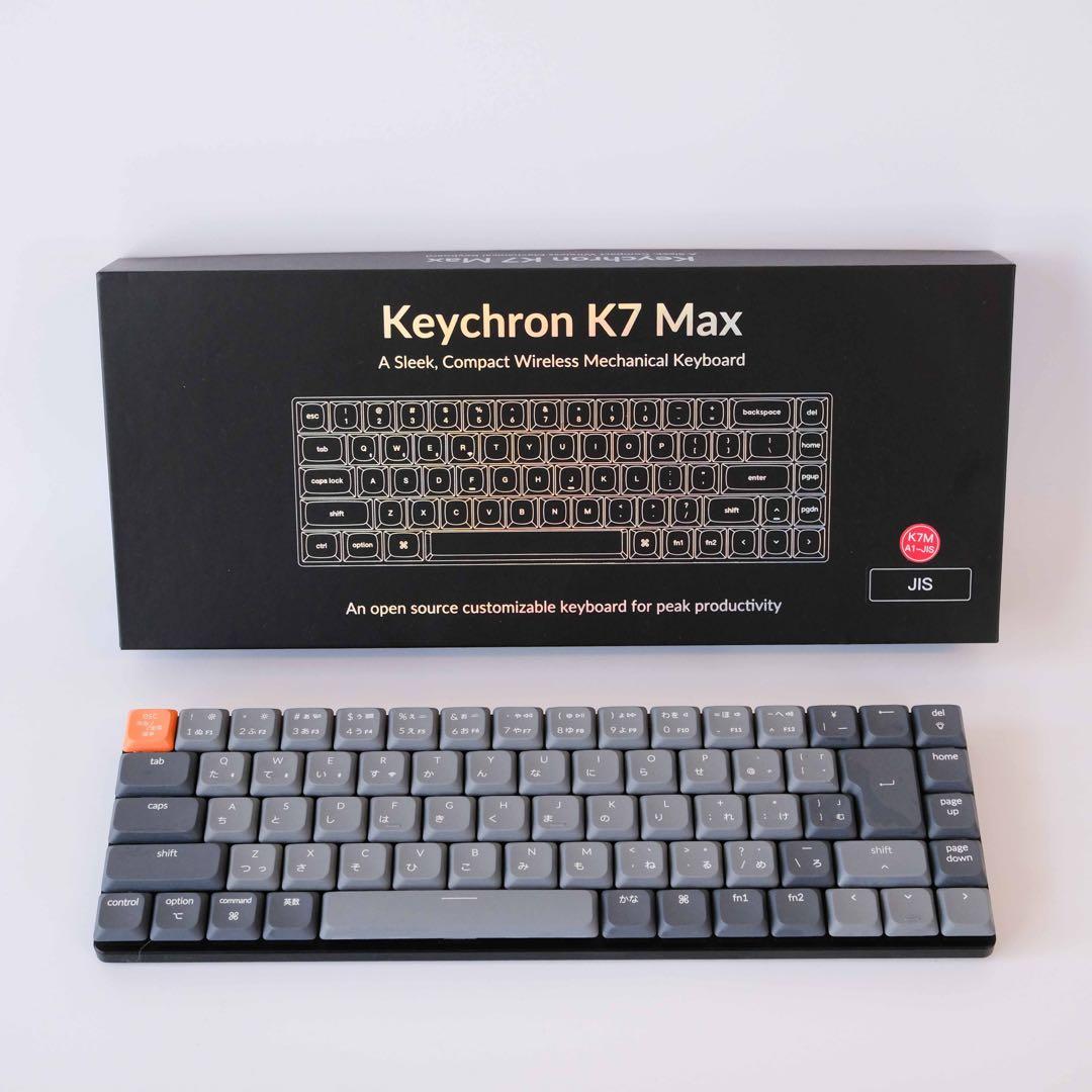 Keychron K7 Max メカニカルキーボード JIS配列 赤軸