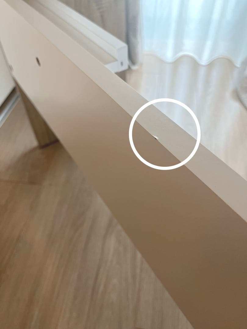 LOWYA （ロウヤ）L字デスク 100cm オーク/ホワイト