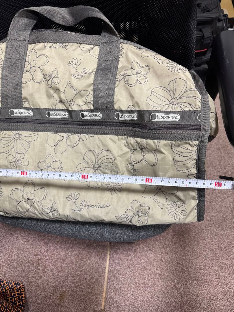 LeSportsac 花柄 ボストンバッグ 大容量バック、ポーチセット✨