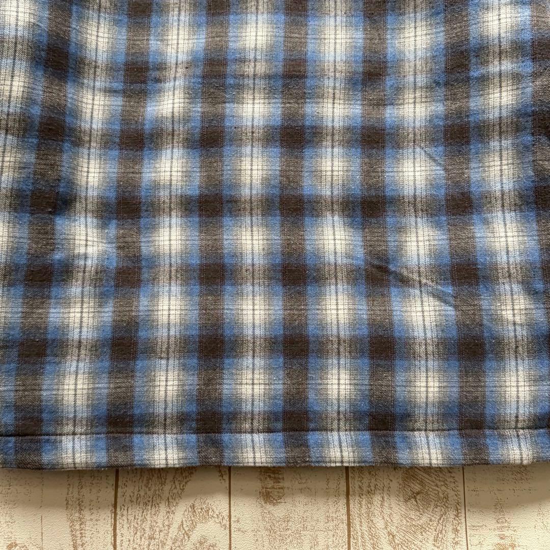 3sk8 【BLUCO】キルティング　コットンフランネルシャツ　ジャケット