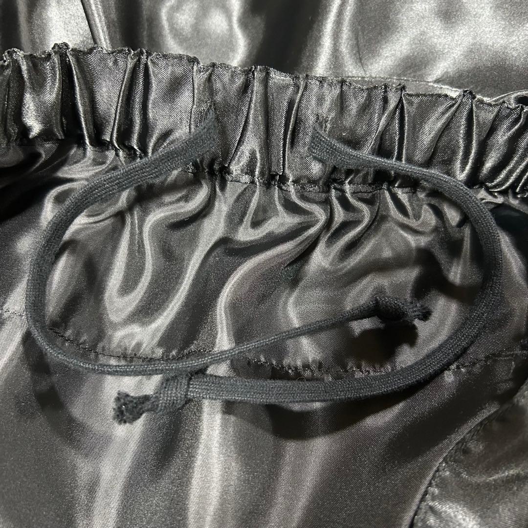 BLACKCOMMEdesGARCONSスリットフリルスカートS美中古