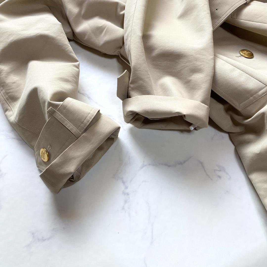 Burberrys トレンチコート 金ボタン ダブル ベルト 7AR