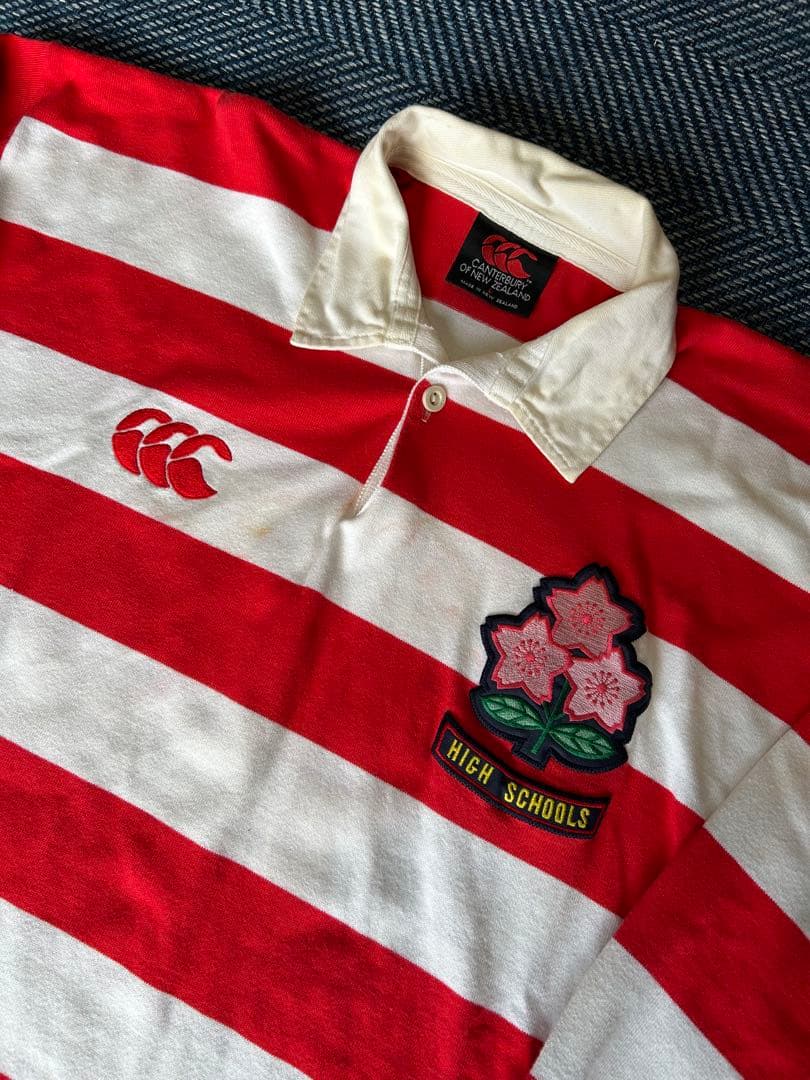 カンタベリー ラグビー 高校 日本代表 ジャージ L