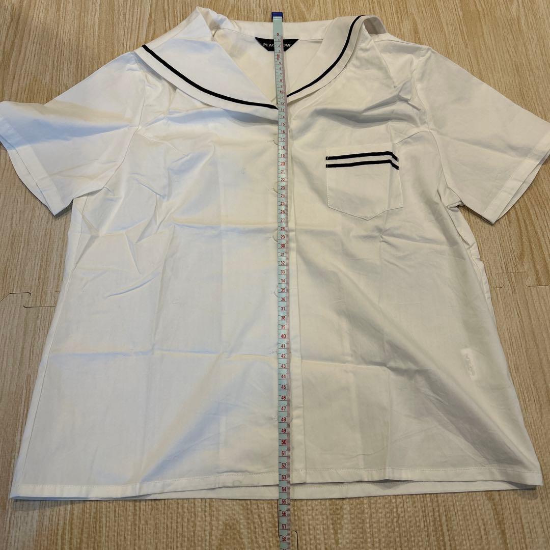 PEACE NOW ピースナウ マリン セーラー ブラウス パンク シャツ