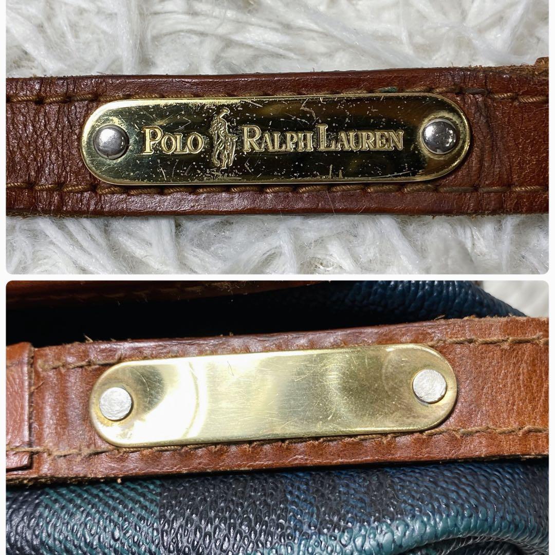 90s ポロラルフローレン メッセンジャーバッグ　ショルダー　ブラックウォッチ