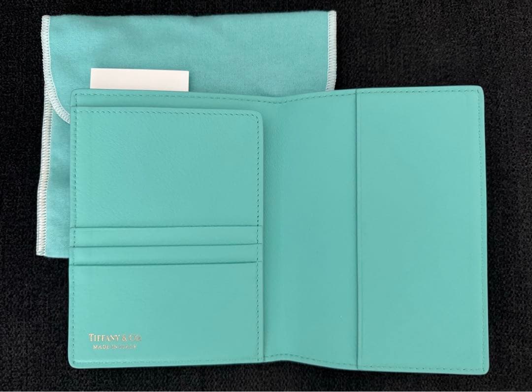 【TIFFANY&Co.】ティファニーブルー パスポートケース