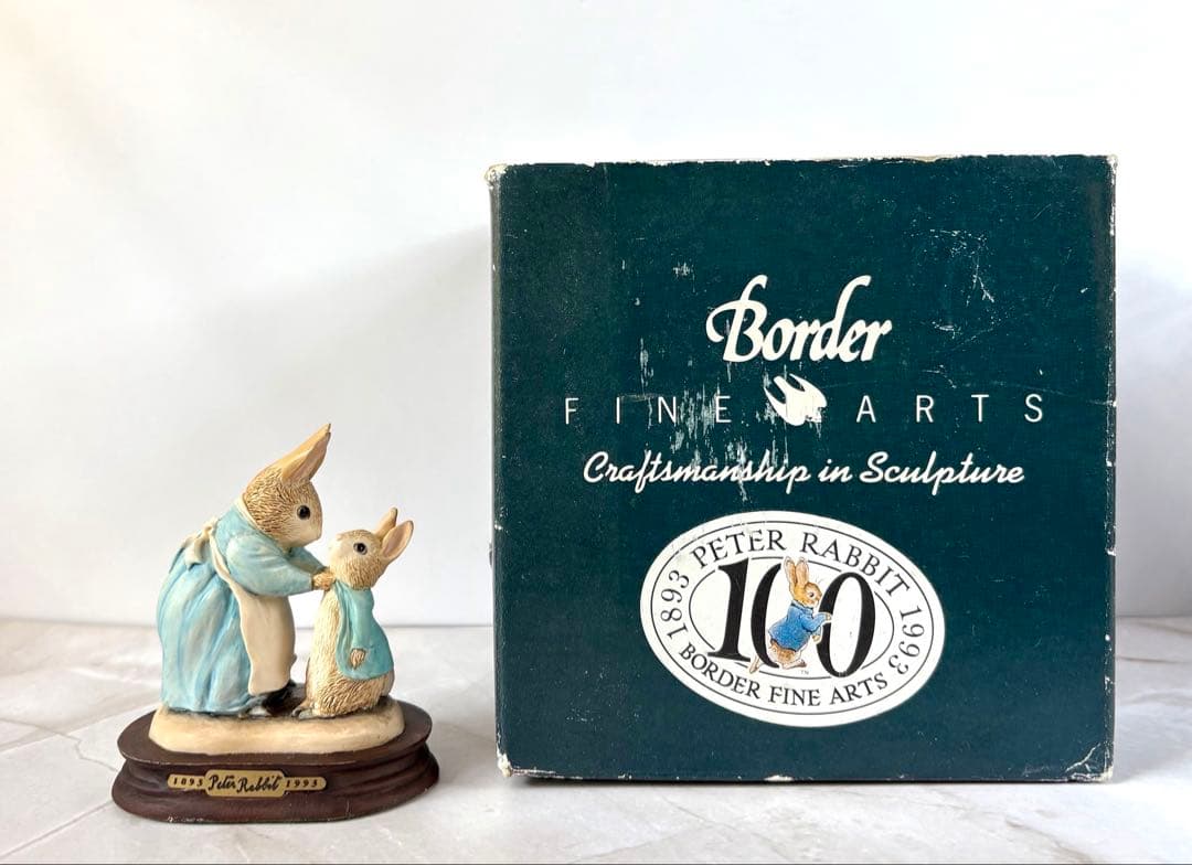 ピーターラビット　◆希少100周年記念　【Mrs.Rabbit & Peter】