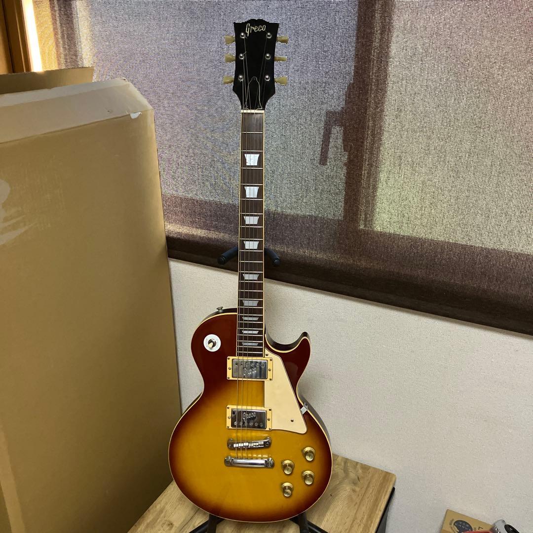 ジャパンビンテージ Greco グレコ グネコ レスポール 音出OK 美中古品