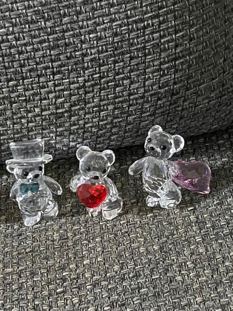 スワロフスキー☆新品同様テディベア9点フラワー3点 国内正規品☆12点セット激安