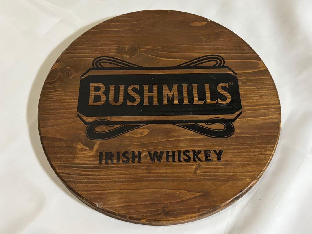 BUSHMILLS ブッシュミルズ バレルヘッド 木製 非売品