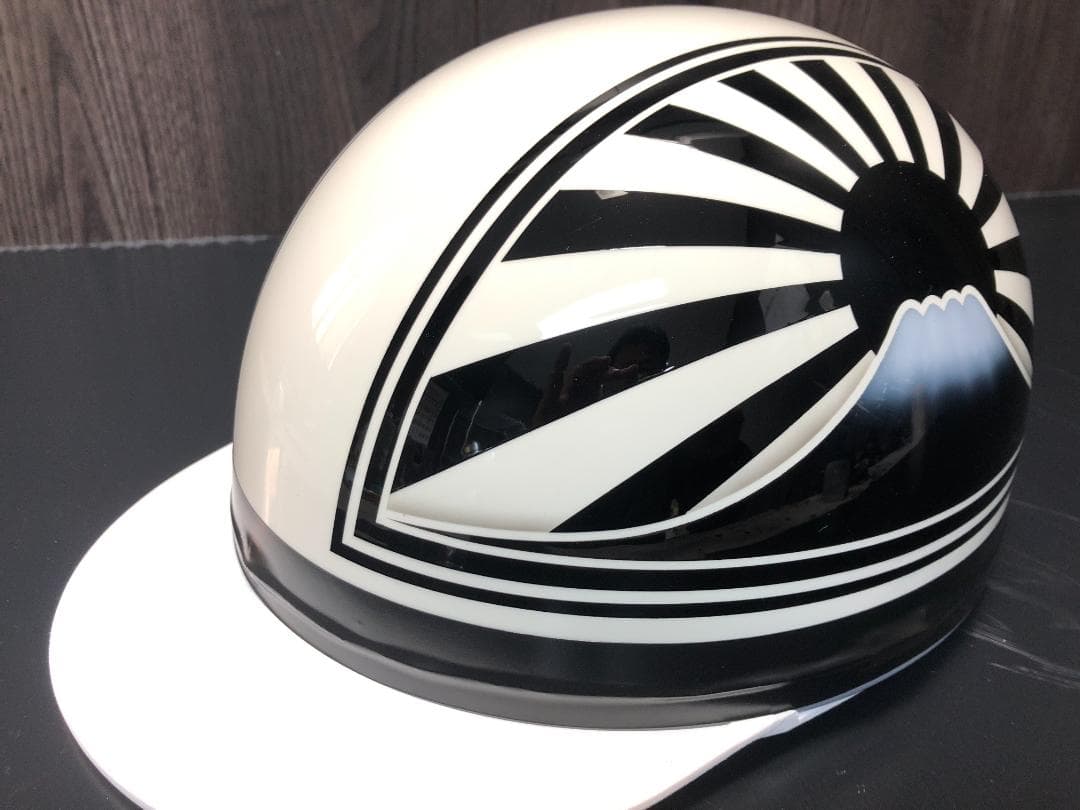 送料込！！カスタムコルク半　富士日章　白黒　最安値234