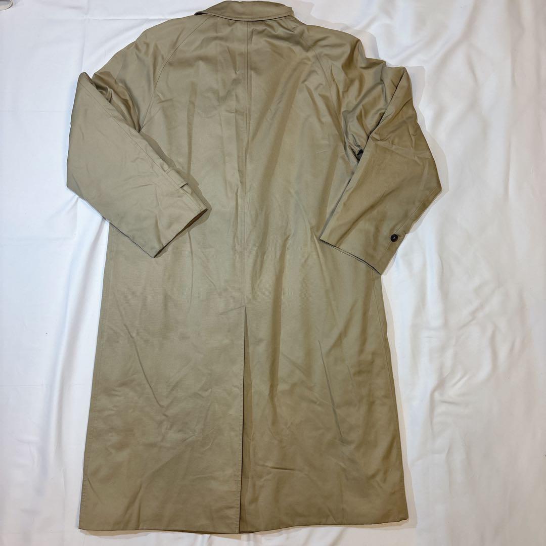 【美品】 バーバリーロンドン ステンカラーコート ライナー ハニーベージュ 40
