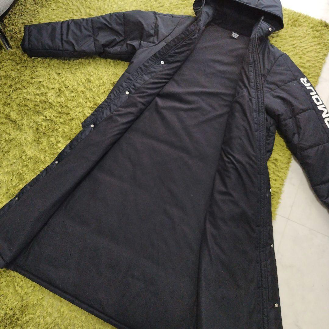 アンダーアーマー ベンチコート ロングコート 大きいサイズ 2XL ブラック 黒