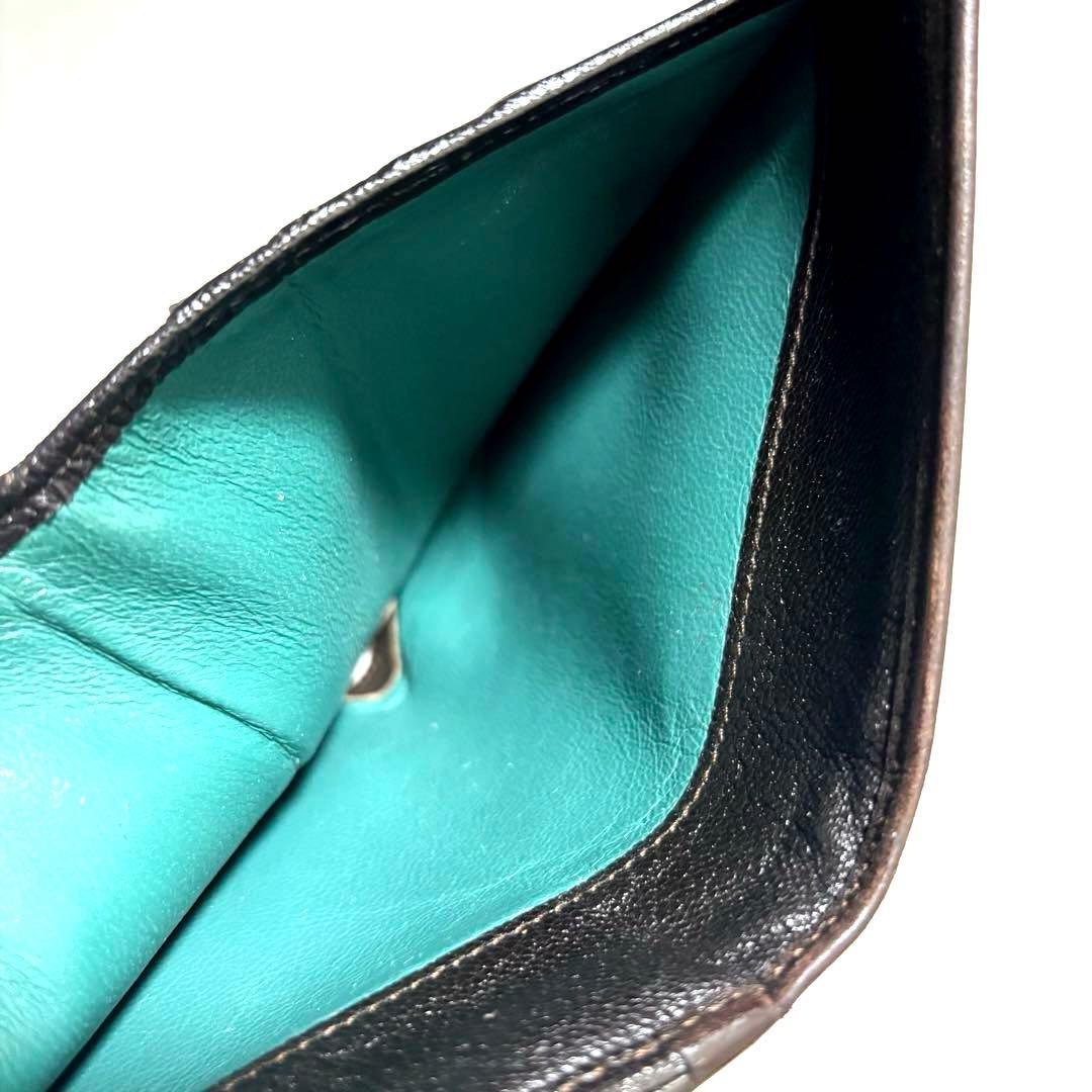 ✨美品✨BVLGARI ブルガリ 折財布　グレインレザー　ゼロワン　シリアルあり