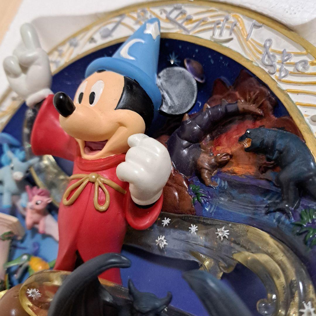 ディズニー　ソーサラーミッキー　3Dプレート 5000個限定　インテリア