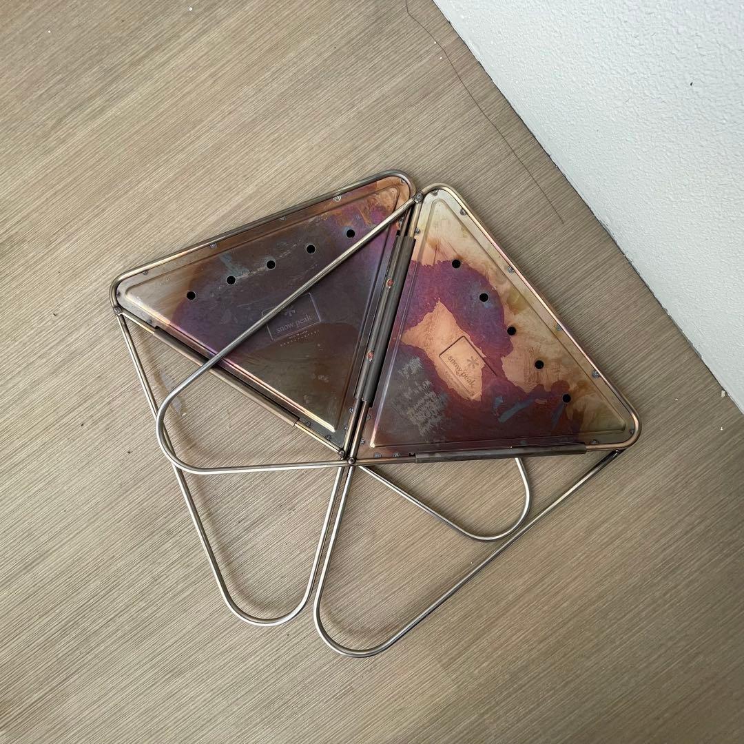 【2回使用】スノーピーク 焚火台L  Peak キャンプ 定番 頑丈