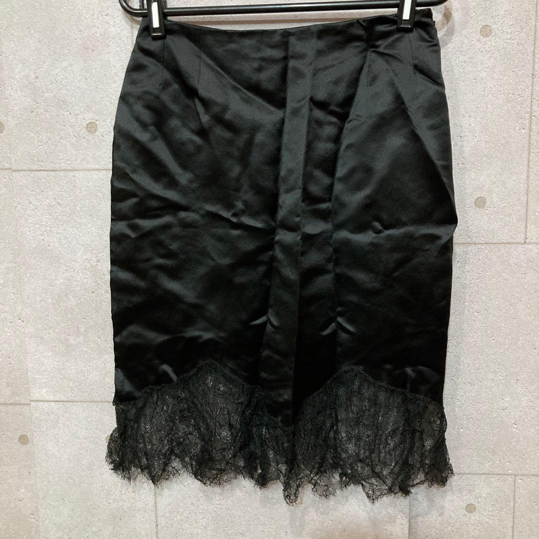 John Galliano ジョン ガリアーノ サテン スカート