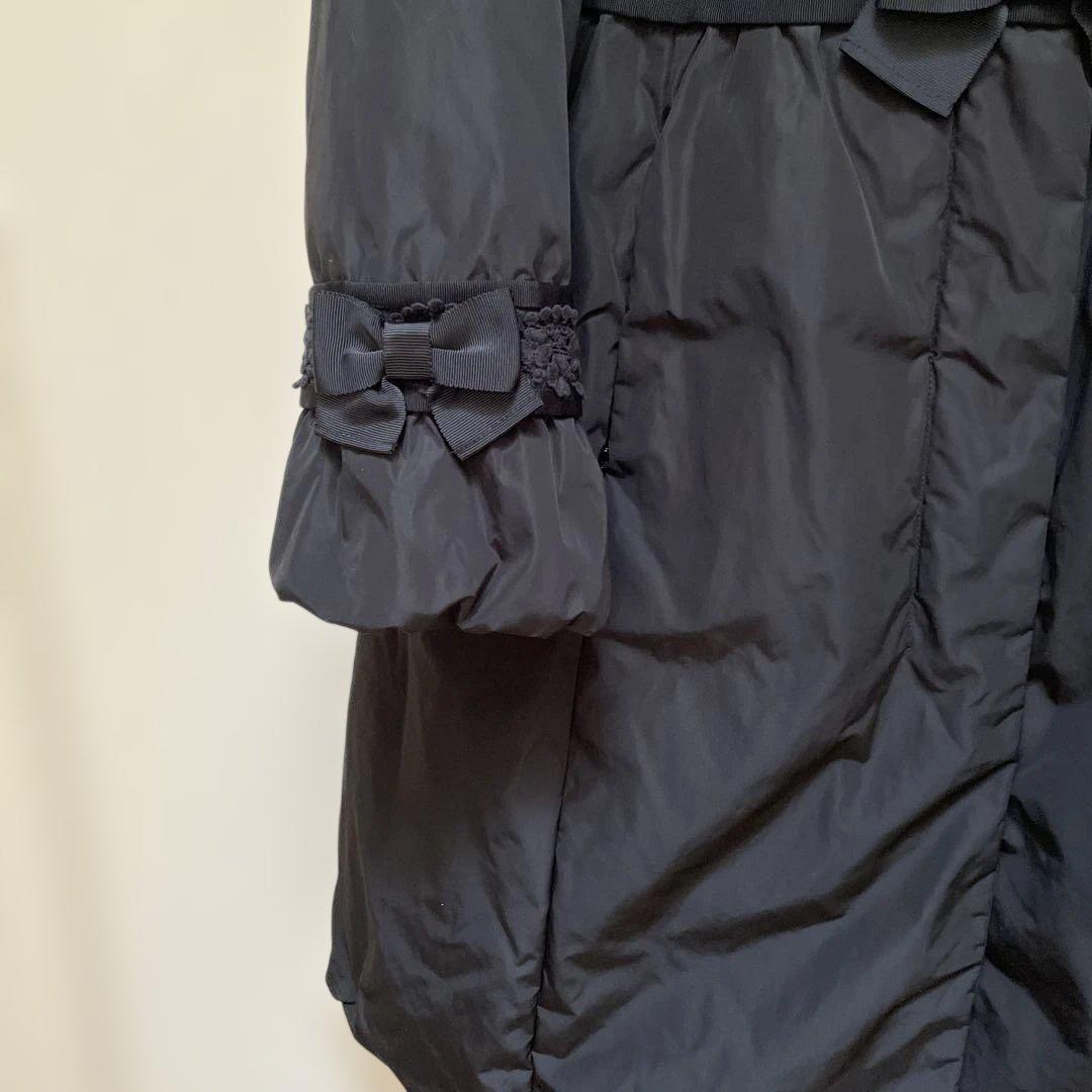 スーパービューティー Super Beauty ダウンロングコート　ブラック