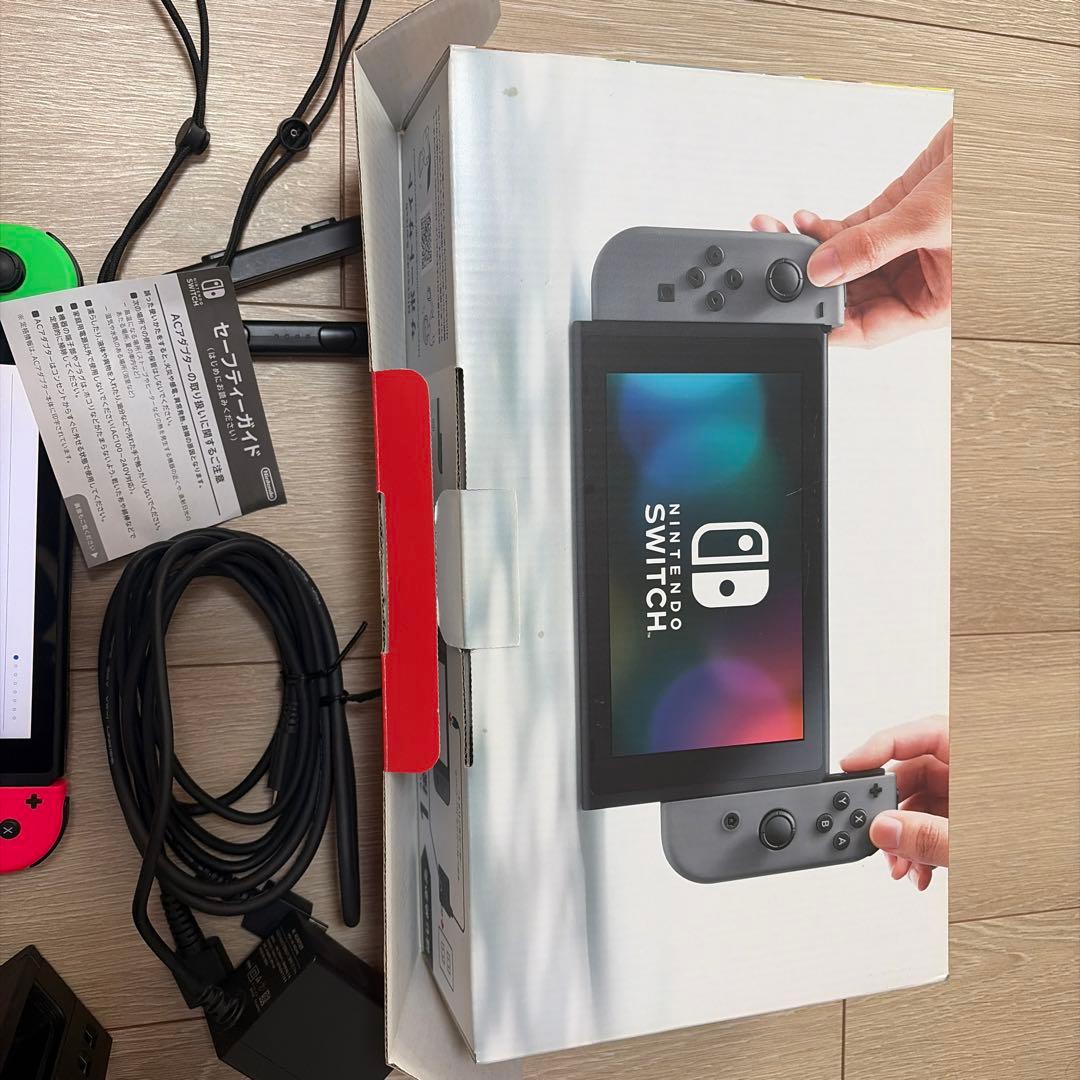 Nintendo Switch 本体 ネオンピンク/ネオングリーン