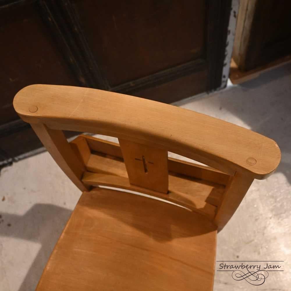 L3710-14-5 英国アンティーク チャーチチェア ダイニングチェア チェア