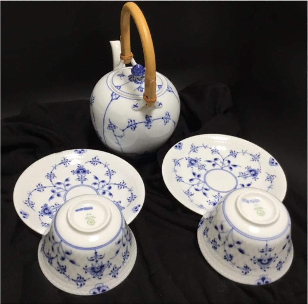 ロイヤルコペンハーゲン  急須　湯呑みセット