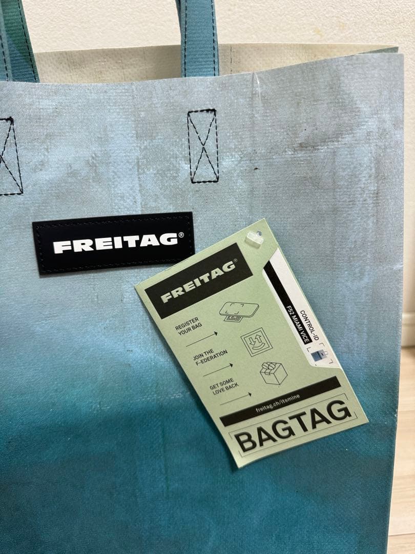 【新品】FREITAG F52 MIAMI VICE マイアミバイス　転写幌