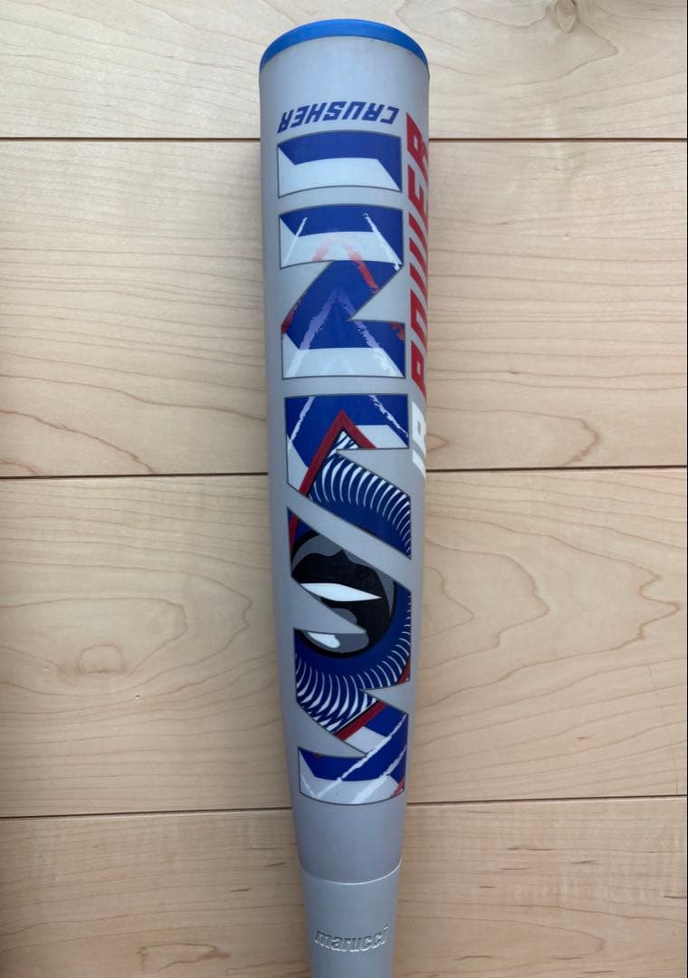 ワニクラッシャー 青ワニ 少年軟式 78cm バットケース付き