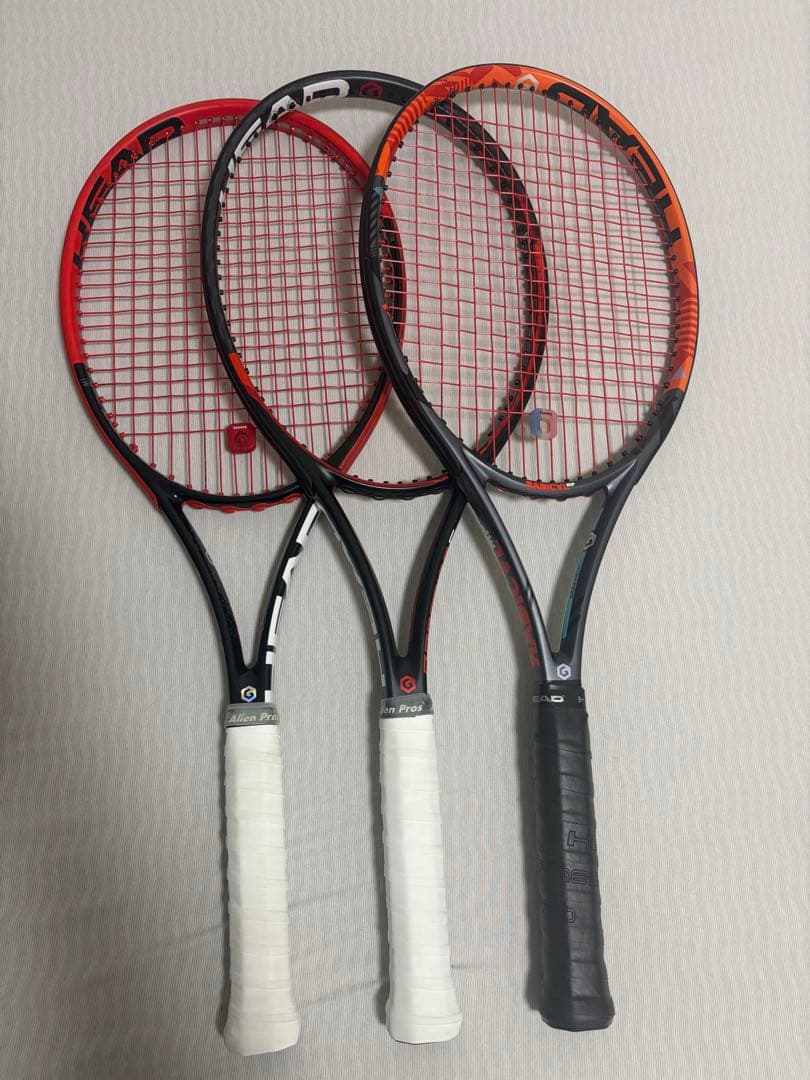 【美品】HEAD テニスラケット 3本セット G3