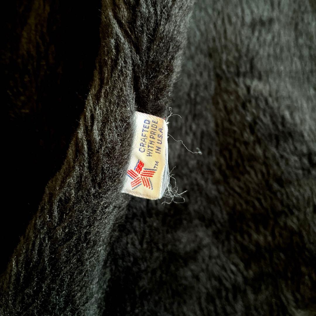 ショット 680 襟付 ライダースジャケット 40 黒 ライナー付 アメリカ製