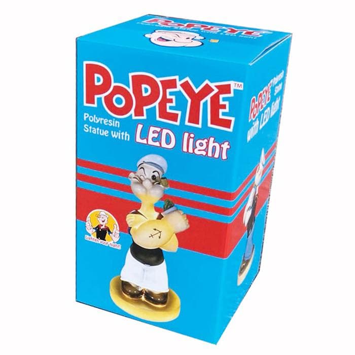 スタチュー ウィズ ライト (ポパイ) 照明 POPEYE オブジェ ほうれん草