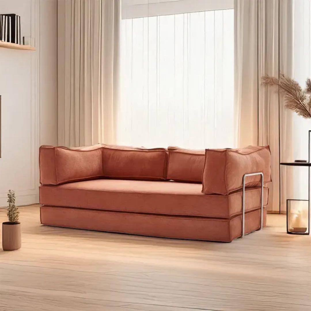 caguuu ヴィンテージモダンソファベッド