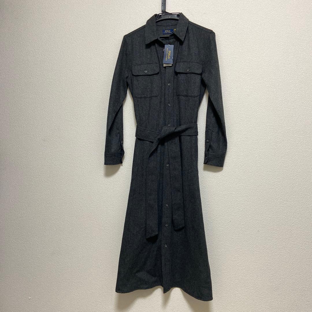 ゆうたろうこ 新品ウールワンピース 定価75900円