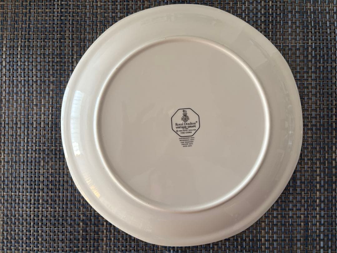ロイヤルドルトン　ヴィンテージグレープ5枚セット　27cm