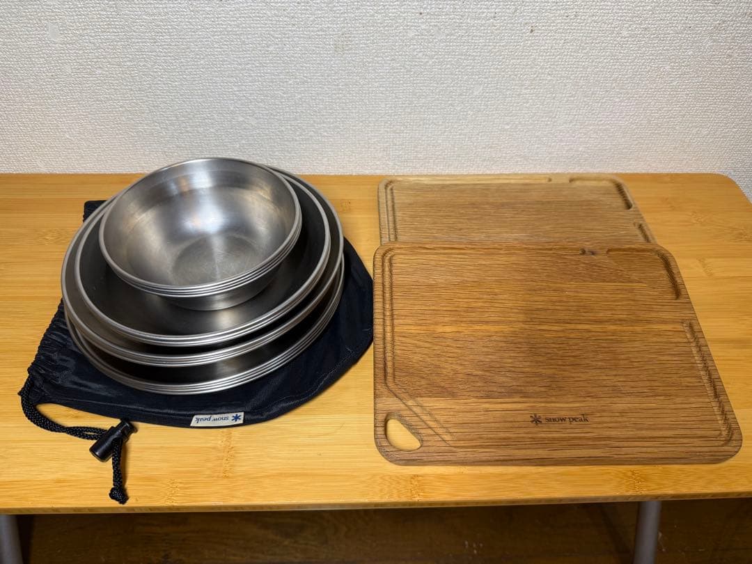 スノーピーク　テーブルウェアLファミリー　MYプレート　セット